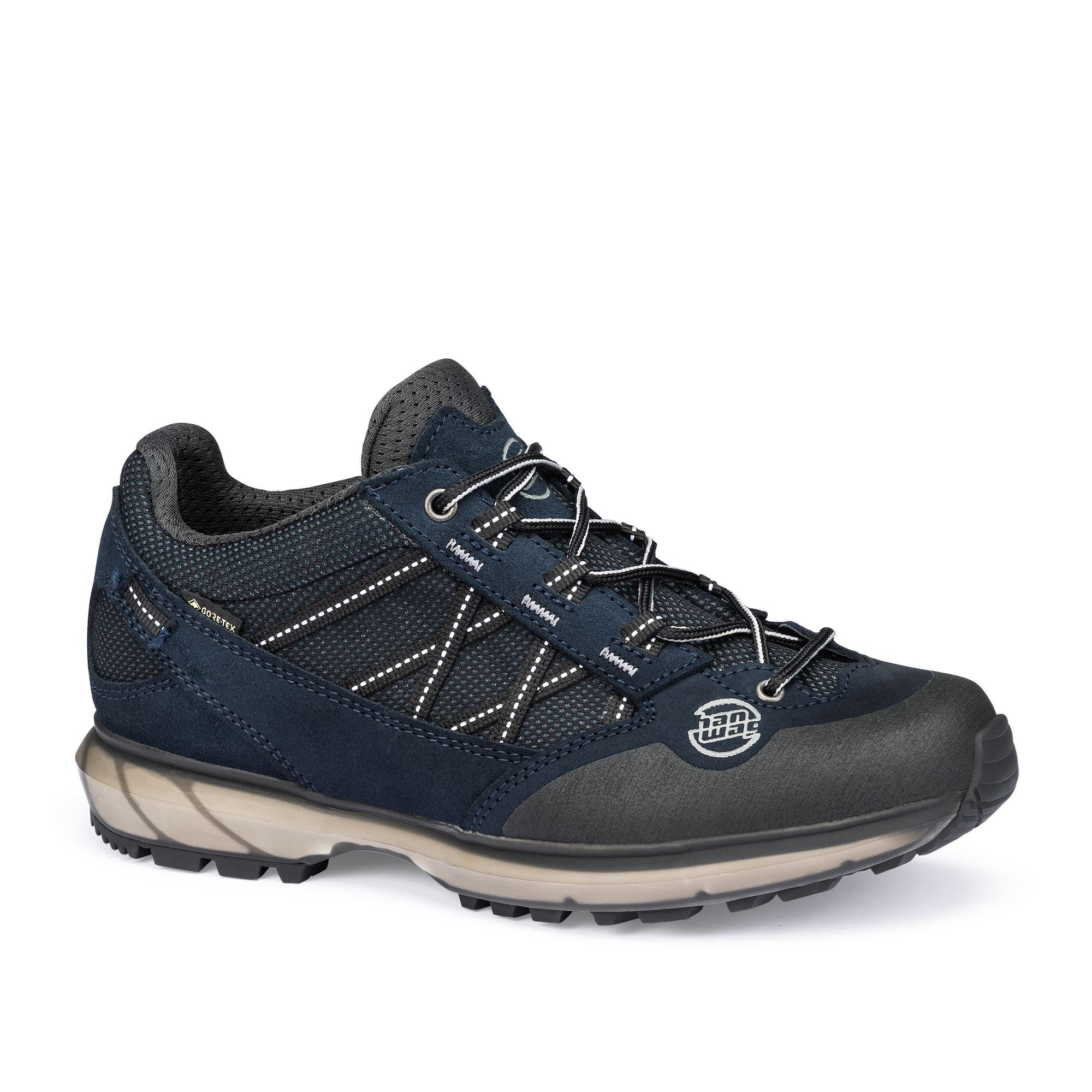 Hanwag Women's Belorado II Tubetec GTX Hiking Shoes Navy/Deep Grey DQVGZ4357